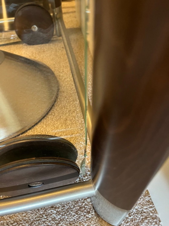 Image 1 of 1991 Fontana Arte , Design Daniella Puppa, set van 3 glazen tafels