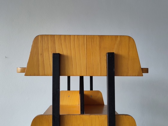 Image 1 of 1950s library cabinet room divider