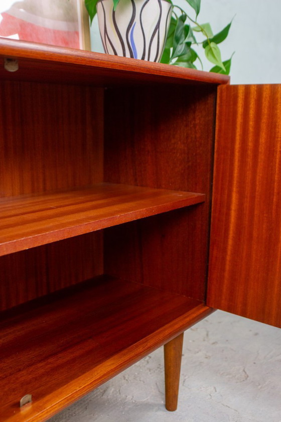 Image 1 of Vintage teak chest of drawers sideboard cabinet mid century 60s