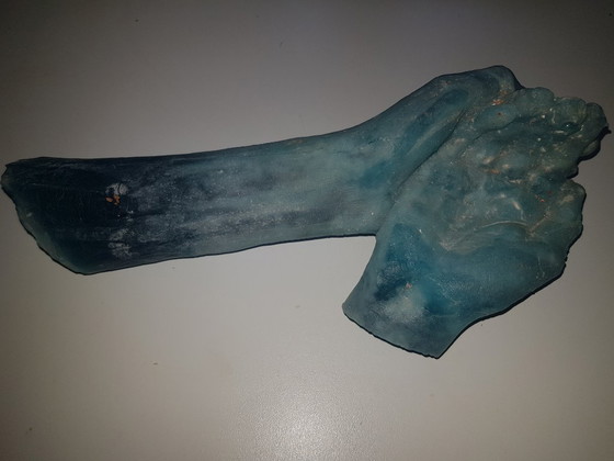 Image 1 of Rob van der Ven glass painting glass sculptures