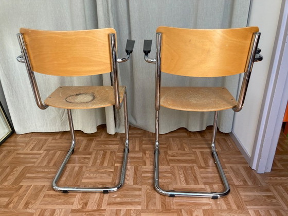 Image 1 of Sedie Gispen con struttura in tubo