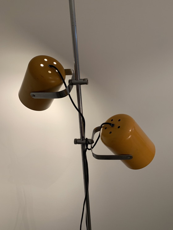 Image 1 of Lampe de designer Gepo jaune ocre des années 1970