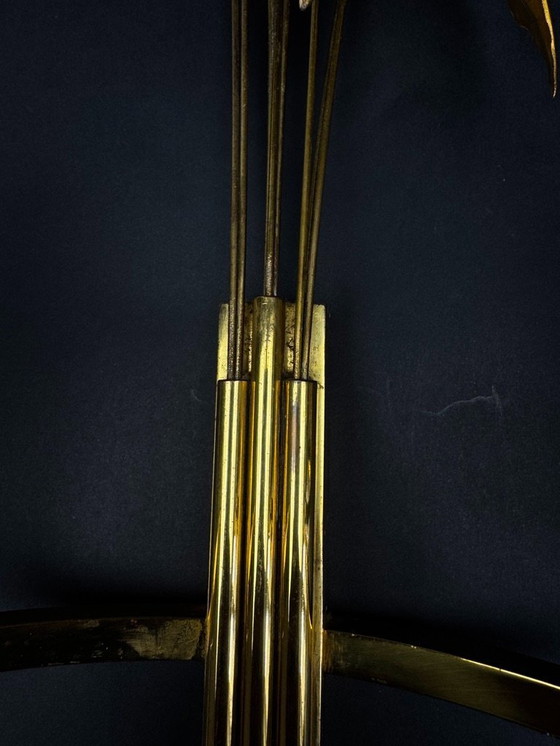 Image 1 of Coppia di appliques Maison Charles "Lauriers", 1960 circa