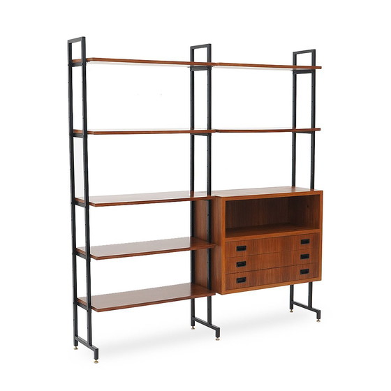 Image 1 of Bookcase with shelves and drawers, 1960s