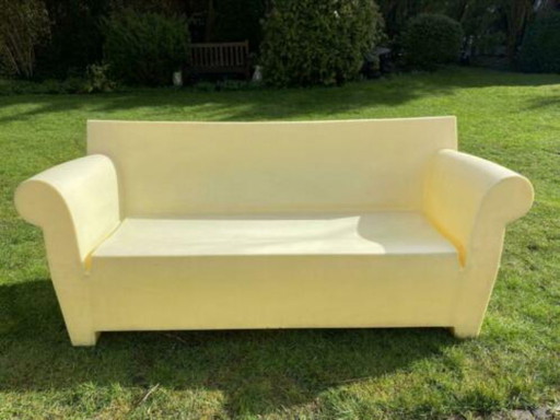 Kartell Bubble Club garden bench yellow