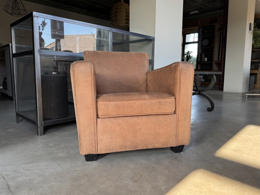 Comoda poltrona marrone – fauteuils, Textile, Wood