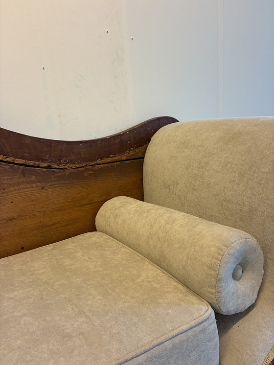 Image 1 of Vintage design sofa bed chaise lounge antique empire