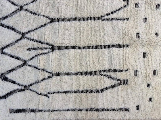 Tappeto berbero bianco decorato 270cm x 150cm – Tappeti, Wool (photo 5 of 8)