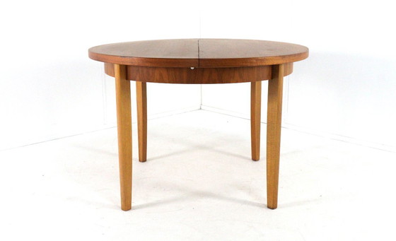 Image 1 of Round extendable dining table 'Rudolstadt' vintage