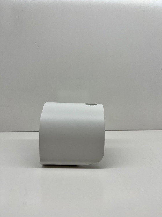 Image 1 of Joe Colombo Optic 02 Alessi ABS White Alarm Clock, Italian Design, Collector's Item