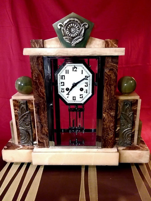 OROLOGIO ART DECO A FORMA DI GRATTACIELO