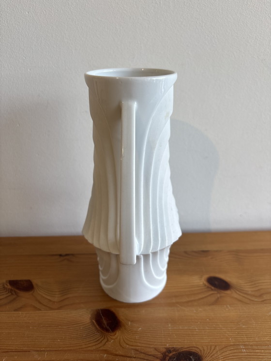 Image 1 of Jarrón de porcelana Op Art de Royal Bavaria KPM