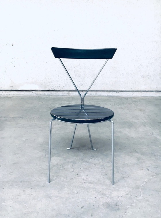 Image 1 of Midcentury Modern Slender Design Chair, Italy 1970's