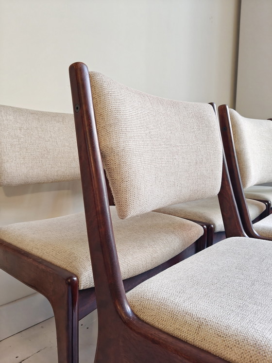 Chaises de salle à manger vintage crème foncé – Wood (photo 4 of 7)