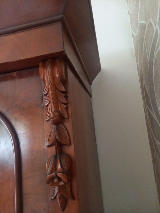 Armario antiguo holandés de caoba, c. 1840–1870 – Armarios de almacenamiento, Wood (photo 2 of 5)