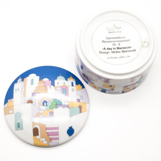 Image 1 of Coffret de collection en porcelaine Rosenthal n° 8 « Une journée au Maroc »