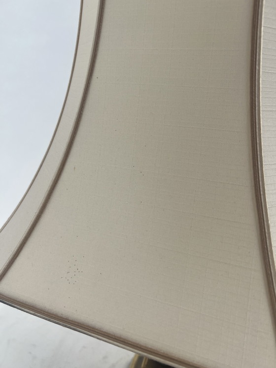 Herda Vintage Table Lamp – Metal, Textile (photo 8 of 11)