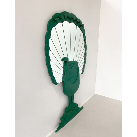 Image 1 of Vintage “Pavone” mirror by Sirio Alessandri for Pallucco, 1970