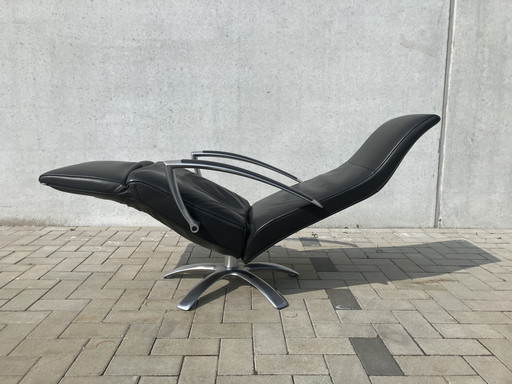 Jori Brainbuilder relax black leather, medi, mono-move