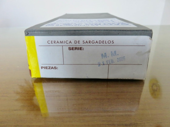 Image 1 of Rare ceramic SARGADELOS Spain "Don Gaiferos" unique copy