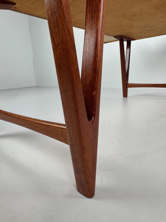 Image 1 of Tavolino da caffè modello 32 di E.W. Bach – Toften Møbelfabrik, Danimarca