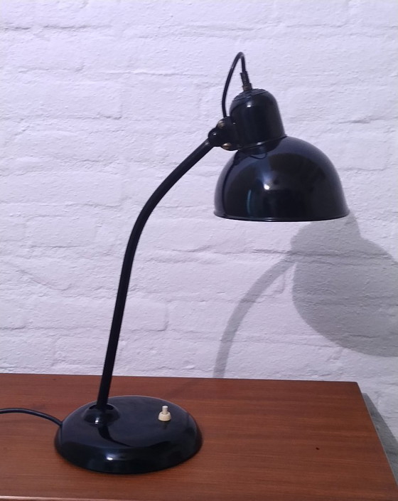 Kaiser Idell  - Bureaulamp 6551 - Vintage, Tafellampen, Metaal, Zwart (foto 3 van 7)