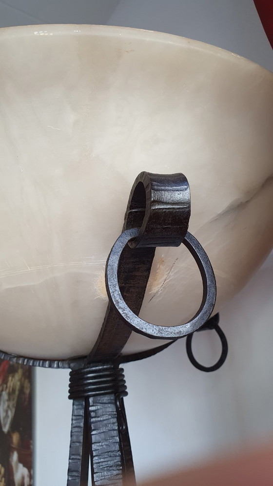 Image 1 of Groot staande lamp Franse art-decostijl