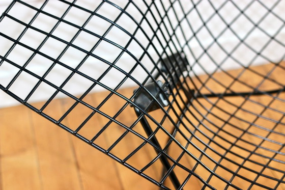 Vintage Bertoia "Grand Diamant" fauteuil – Knoll, Metal (photo 6 of 14)