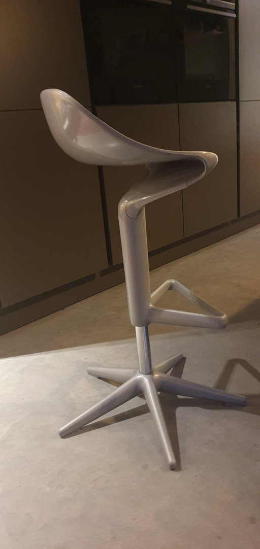 3x Kartell bar stool - gray