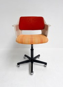 Sedia da ufficio vintage Gispen modello 2712, anni '70