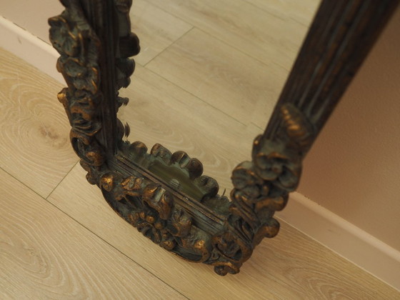 Image 1 of Mirror in a wooden frame, Italian design, 1960s, manufactured in Italy