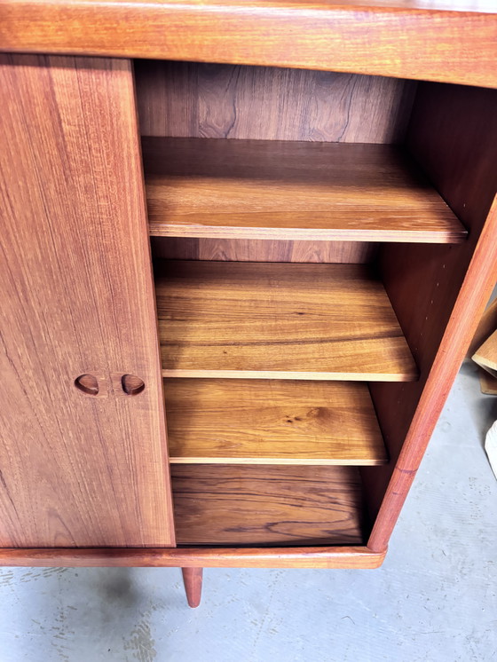 Image 1 of Vintage teak highboard deens design bramin