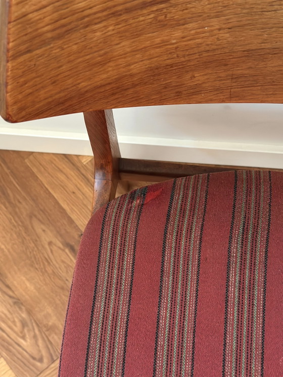 Image 1 of Set 6 vintage stoelen Deens Design jaren 50/60