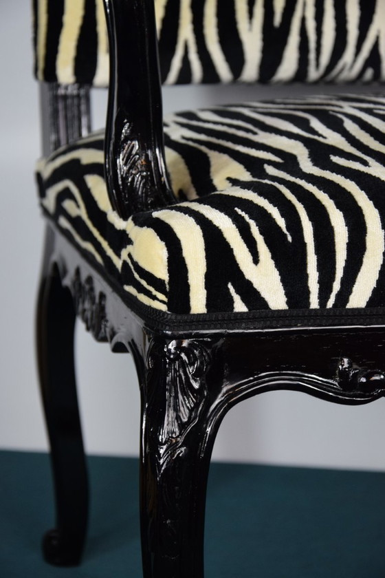 Image 1 of Poltrona barocca in stile Luigi XV