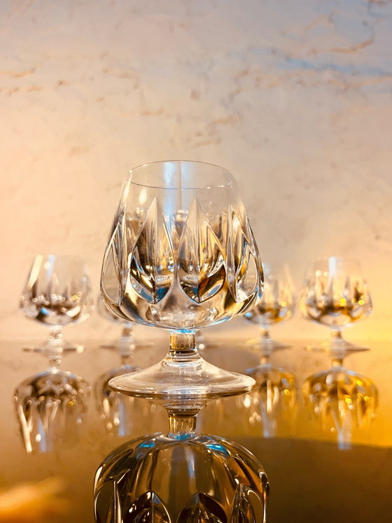 Prachtige Mid Century Nachtmann cognac glazen – Glazen & Karaffen, Crystal (photo 10 of 14)