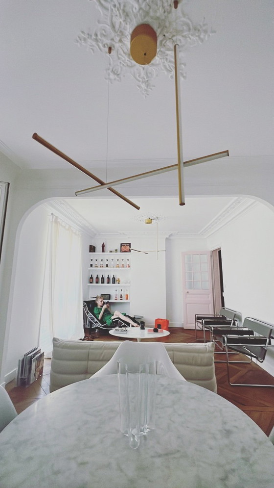 Coppia Lampade a sospensione Flos Coordinates S1 Gold – Michael Anastassiades – Aluminium (photo 12 of 13)
