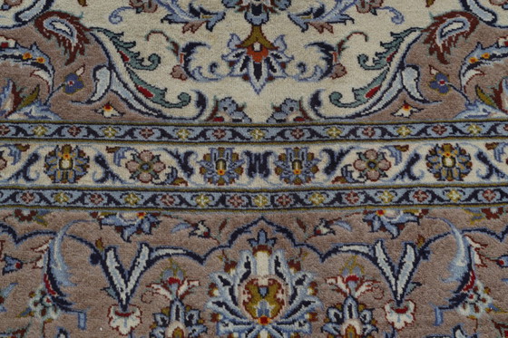 Image 1 of Tappeto persiano Kashan firmato 4,05 x 2,88 Tappeto orientale pregiato n. 24642