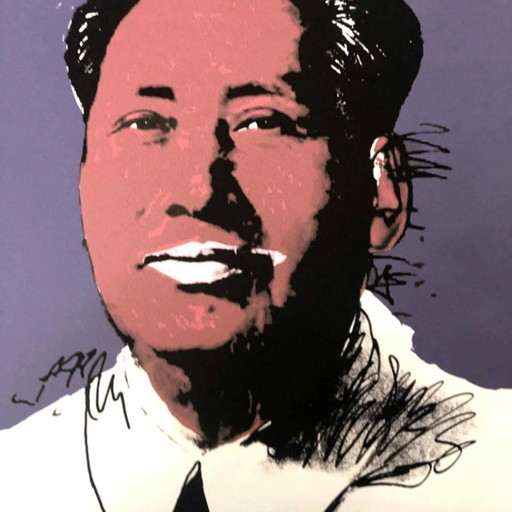 1990s After Andy Warhol "Mao Zedong" Lithograph – lithos zeefdrukken, Paper (photo 2 of 11)