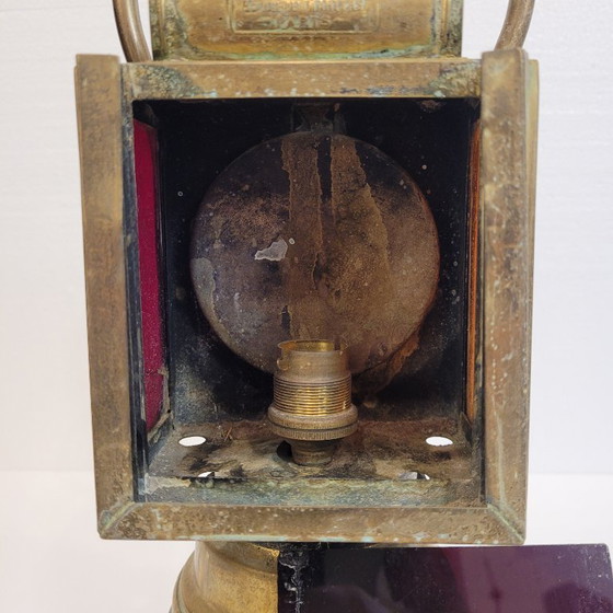 Image 1 of Farol técnico ferroviario État 500, Albert Butin, 20’s - Francia