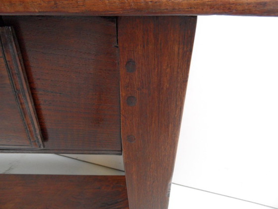 Tavolino antico con 2 cassetti – Tavolini, Wood (photo 6 of 12)