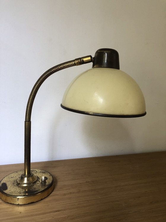 Image 1 of Art Deco Bakeliet Tafellamp Jaren 50