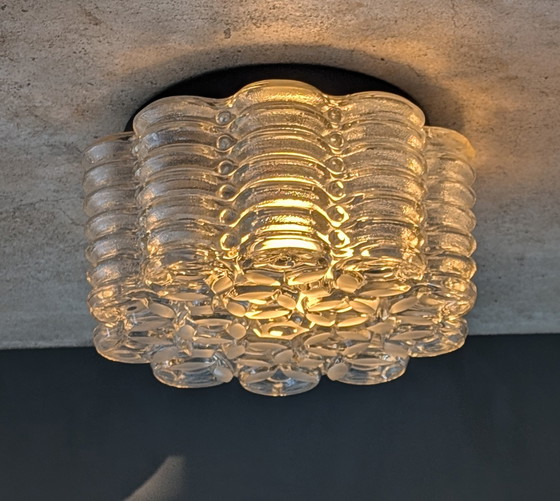 Image 1 of Plafón cilíndrico de vidrio