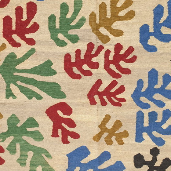 Tappeto Arazzo Henri Matisse La Gerbe 1953 | Lana Tessuta a Mano | 170×258 cm – Tappeti, Cotton, Wool (photo 8 of 12)