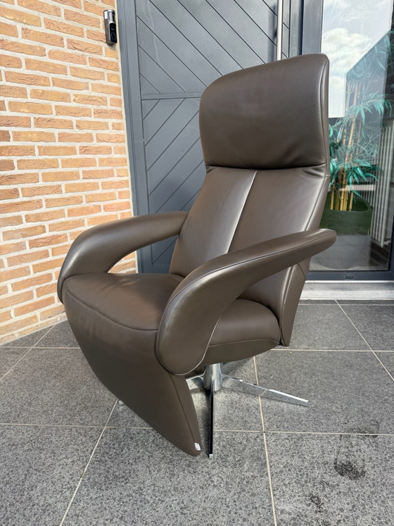 Poltrona relax Jori Symphony Konia Tortora molto recente Come NUOVA!!, Poltrone, Pelle, Marrone (foto 9 di 15)