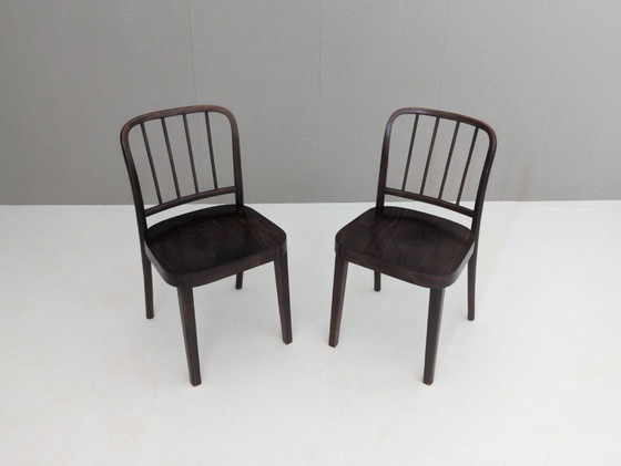 Image 1 of Sillas de comedor Thonet A 811/4 de Josef Hoffmann para Thonet, década de 1930