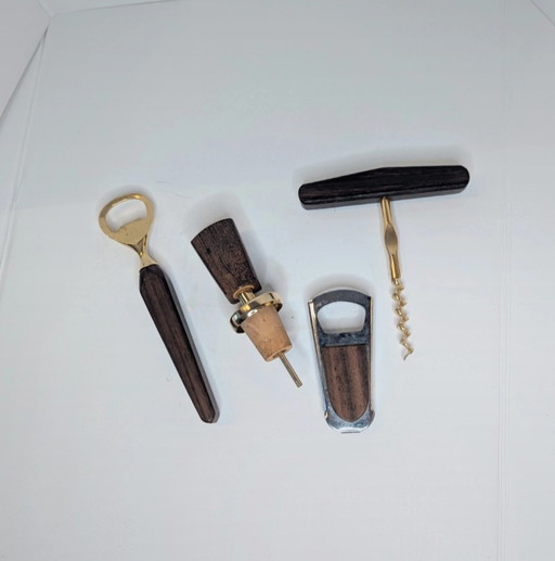 MCM Vintage 60s barware bottle and wine opener Stopper