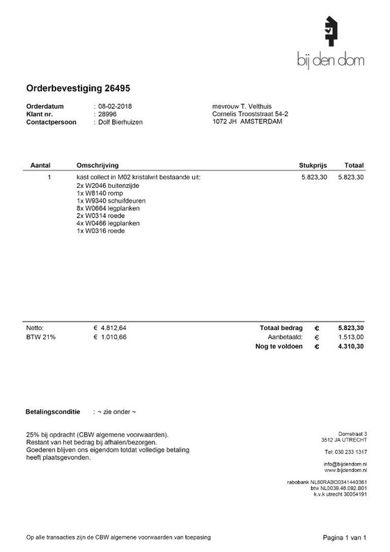 Image 1 of Interlübke Collect kledingkast schuifdeuren in perfecte staat.