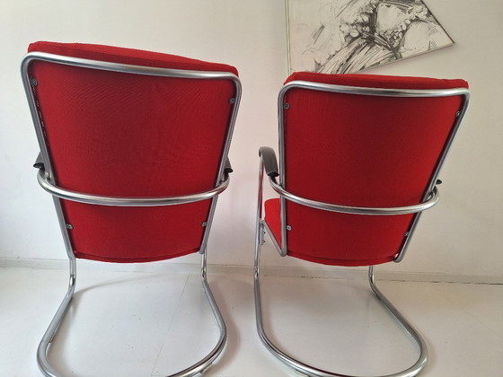 Image 1 of 2 fauteuils Gispen 412