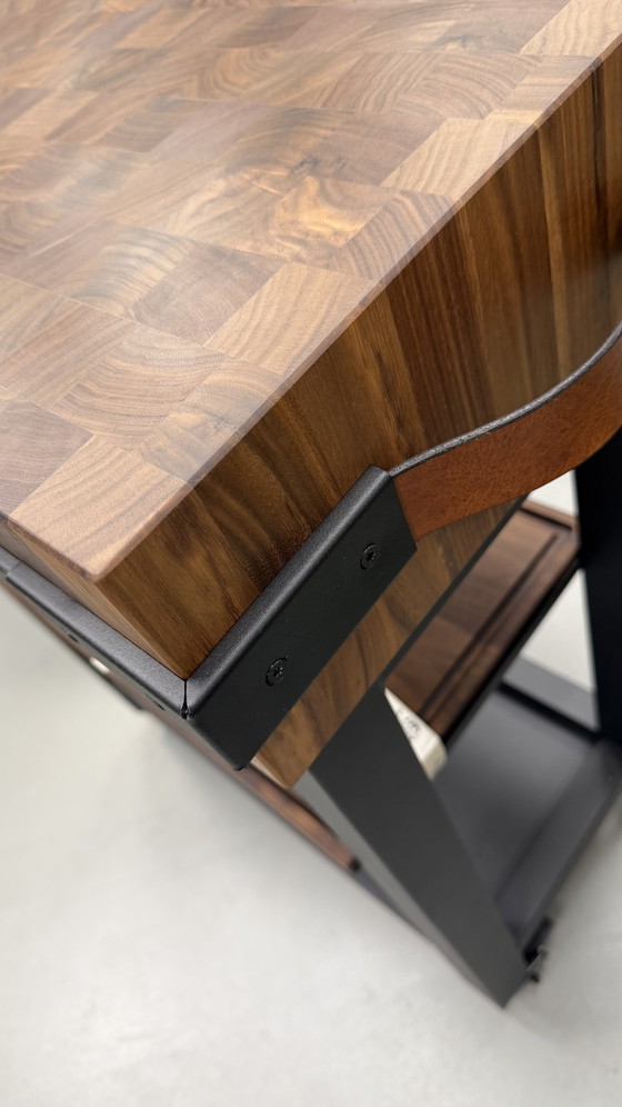 Image 1 of BINCKY VD15 – TROLLEY BUTCHER BLOCK 70X35CM