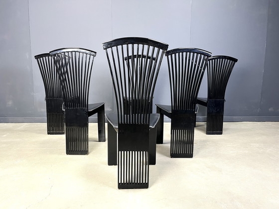 Image 1 of Vintage Dining Chairs by Pietro Costantini, 1980s, Set of 6